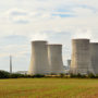 Centrale nucléaire en activité.